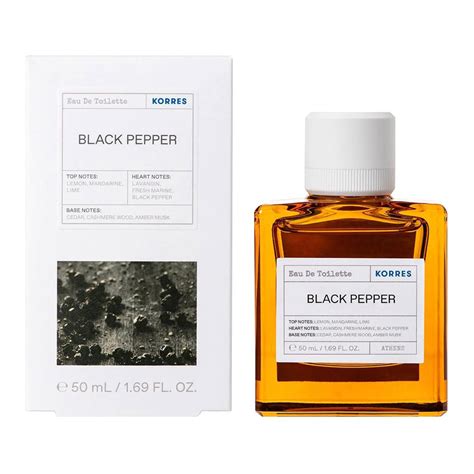 black pepper by korres.